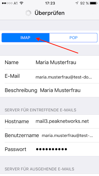 0006-ios-imap-hinzufuegen